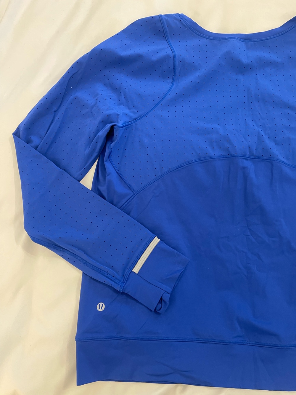 lululemon athletica Long Sleeve Scoop Neck Top - Royal Blue
